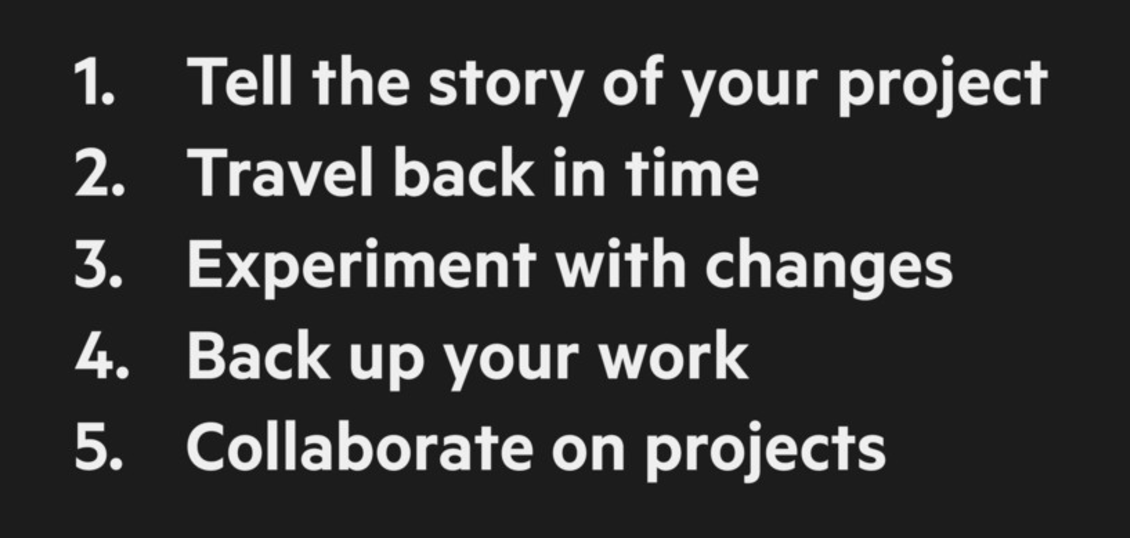 Alice Bartlett’s summary of what Git does